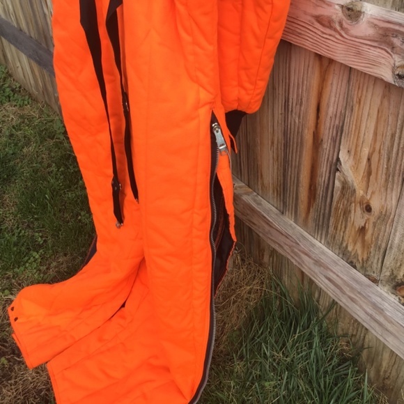 SafTbac Chiller Killer Orange Jumpsuit Made In USA SizeXXL - Picture 12 of 16